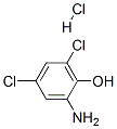 2-Amino-4,6-dichlorophenol hydrochloride Structure,5959-39-7Structure