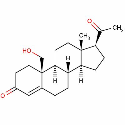 19-Hydroxyprogesterone Structure,596-63-4Structure