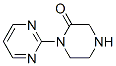 Piperazinone,1-(2-pyrimidinyl)-(9ci) Structure,59637-59-1Structure