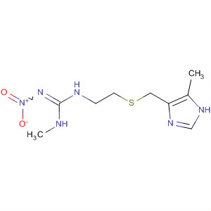 N-nitro-n’-methyl-n’’-[2-[[(5-methyl-1h-imidazol-4-yl)methyl ]thio]ethyl ]guanidine Structure,59660-23-0Structure