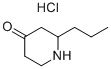 2-Propylpiperidin-4-one HCl；2-propylpiperidin-4-one hydrochloride Structure,59663-72-8Structure