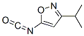 (9CI)-5-異氰?；?3-(1-甲基乙基)-異噁唑結構式_59669-73-7結構式