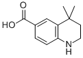 4,4-Dimethyl-1,2,3,4-tetrahydro-quinoline-6-carboxylic acid Structure,596790-86-2Structure