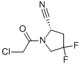 2-Pyrrolidinecarbonitrile,1-(chloroacetyl)-4,4-difluoro-,(2s)-(9ci) Structure,596817-02-6Structure