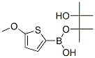 1,3,2-Dioxaborolane, 2-(5-methoxy-2-thienyl)-4,4,5,5-tetramethyl- Structure,596819-12-4Structure