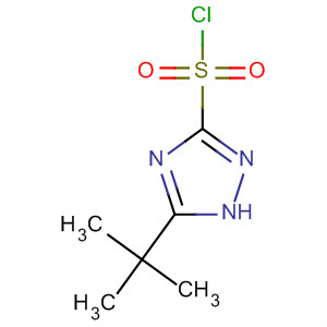 5-Tert-butyl-1h-1,2,4-triazole-3-sulfonyl chloride Structure,59689-65-5Structure