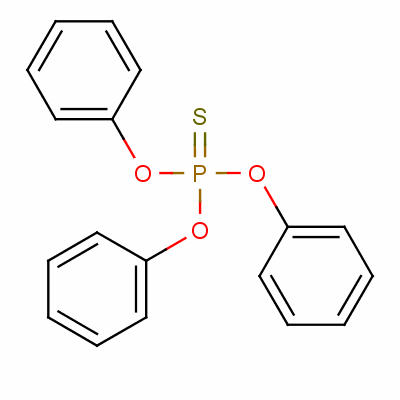 Triphenyl Phosphorothionate Structure,597-82-0Structure