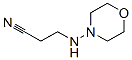 Propanenitrile,3-(4-morpholinylamino)- Structure,59701-76-7Structure