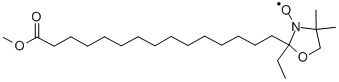 Methyl 16-DOXYL-stearate, free radical Structure,59719-53-8Structure