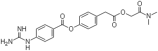 卡莫司他結(jié)構(gòu)式_59721-28-7結(jié)構(gòu)式