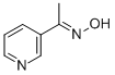 1-Pyridin-3-yl-ethanone oxime Structure,5973-83-1Structure