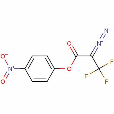 4-Nitrophenyl-2-diazo-3,3,3-trifluoropropionate Structure,59733-94-7Structure