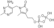 Thiamine thiazolone pyrophosphate Structure,59733-97-0Structure