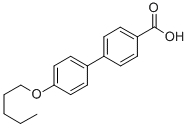 4-(Pentyloxy)-4-biphenylcarboxylic acid Structure,59748-15-1Structure