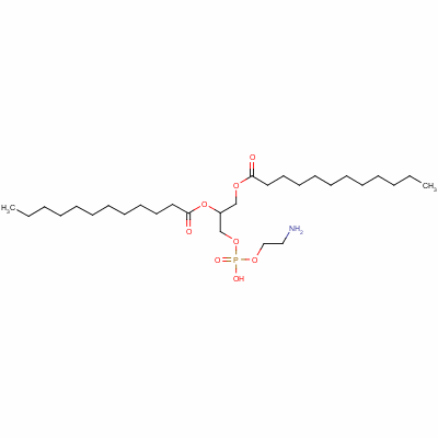 1,2-Dilauroyl-sn-glycero-3-phosphoethanolamine Structure,59752-57-7Structure