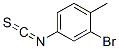 Benzene,2-bromo-4-isothiocyanato-1-methyl-(9ci) Structure,597545-14-7Structure