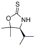 2-Oxazolidinethione,5,5-dimethyl-4-(1-methylethyl)-,(4s)-(9ci) Structure,597558-53-7Structure