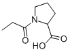 1-Propionylpyrrolidine-2-carboxylic acid Structure,59785-64-7Structure