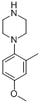 1-(4-Methoxy-2-methyl-phenyl)-piperazine Structure,59803-92-8Structure