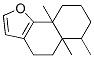 4,5,5A,6,7,8,9,9a-octahydro-5a,6,9a-trimethylnaphtho[1,2-b]furan Structure,59805-75-3Structure