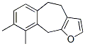 5,10-Dihydro-8,9-dimethyl-4h-benzo[5,6]cyclohepta[1,2-b]furan Structure,59806-74-5Structure