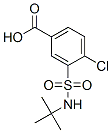 3-[(Tert-butylamino)sulfonyl]-4-chlorobenzoic acid Structure,59815-50-8Structure