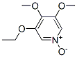 Pyridine,3-ethoxy-4,5-dimethoxy-,1-oxide (9ci) Structure,59823-67-5Structure