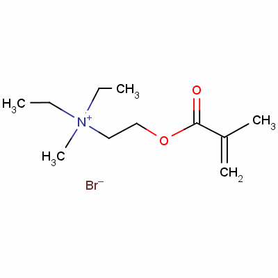 Diethylmethyl [2-[(2-methyl-1-oxoallyl)oxy]ethyl ]ammonium bromide Structure,59836-87-2Structure