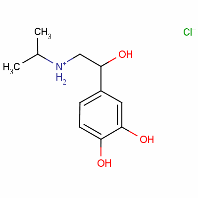 (-)-Isoproterenol hydrochloride Structure,5984-95-2Structure