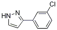 5-(3-Chlorophenyl)-1h-pyrazole Structure,59843-69-5Structure