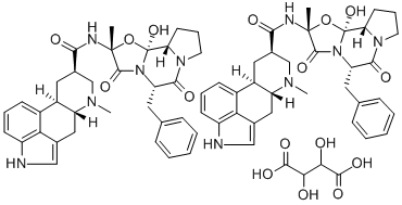 Dihydroergotamine Tartrate Salt Structure,5989-77-5Structure