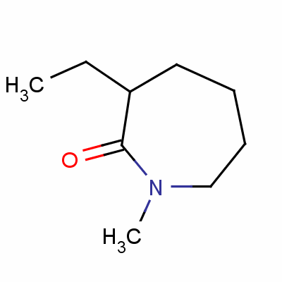 3-Ethylhexahydro-1-methyl-2h-azepin-2-one Structure,59891-41-7Structure