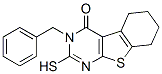 3-Benzyl-2-mercapto-5,6,7,8-tetrahydro-3H-benzo[4,5]thieno[2,3-d]pyrimidin-4-one Structure,59898-68-9Structure