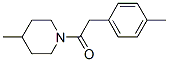 Piperidine,4-methyl-1-[(4-methylphenyl)acetyl ]-(9ci) Structure,599162-47-7Structure