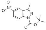 Tert-butyl 3-methyl-5-nitro-1h-indazole-1-carboxylate Structure,599183-33-2Structure