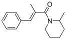 Piperidine,2-methyl-1-(2-methyl-1-oxo-3-phenyl-2-propenyl)-(9ci) Structure,599188-23-5Structure