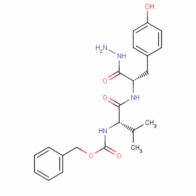 N-[n-[(benzyloxy)carbonyl]-l-valyl]-l-tyrosinohydrazide Structure,5992-90-5Structure