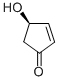 (4R)-(+)-羥基-2-環(huán)戊酮結(jié)構(gòu)式_59995-47-0結(jié)構(gòu)式