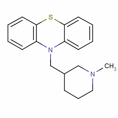 Pecazine Structure,60-89-9Structure