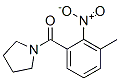 Pyrrolidine, 1-(3-methyl-2-nitrobenzoyl)- (9ci) Structure,600127-00-2Structure