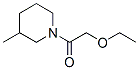 Piperidine, 1-(ethoxyacetyl)-3-methyl-(9ci) Structure,600139-04-6Structure