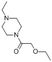 Piperazine,1-(ethoxyacetyl)-4-ethyl- Structure,600140-82-7Structure