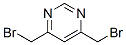 Pyrimidine, 4,6-bis(bromomethyl)- (9ci) Structure,60023-31-6Structure