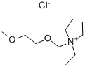 (2-Methoxyethoxymethyl)triethylammonium chloride Structure,60043-43-8Structure