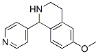 (9ci)-1,2,3,4-四氫-6-甲氧基-1-(4-吡啶)-異喹啉結(jié)構(gòu)式_600647-43-6結(jié)構(gòu)式