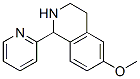 (9ci)-1,2,3,4-四氫-6-甲氧基-1-(2-吡啶)-異喹啉結(jié)構(gòu)式_600647-76-5結(jié)構(gòu)式