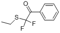 Ethanone, 2-(ethylthio)-2,2-difluoro-1-phenyl-(9ci) Structure,600689-94-9Structure