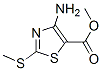 4-Amino-2-methylthio-5-thiazolecarboxylic acid methyl ester Structure,60093-05-2Structure