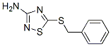 3-Amino-5-benzylthio-1,2,4-thiadiazole Structure,60093-11-0Structure