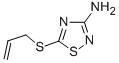 3-Amino-5-allylthio-1,2,4-thiadiazole Structure,60093-12-1Structure